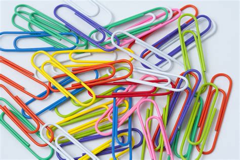 Paperclips: .
